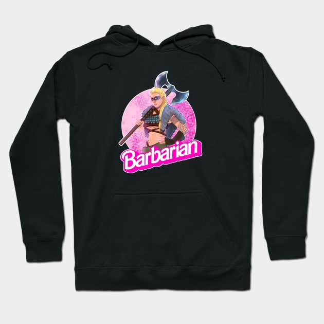 BARBARIAN Hoodie by xaq